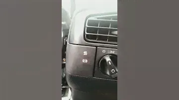 Принцип включения лампочек подушек безопасности и абс, гольф 3