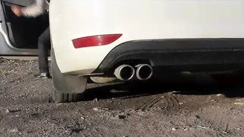 Volkswagen Jetta VI TSI. Прогрев катализатора в +20