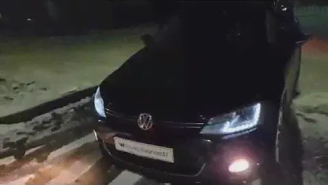 Comming Home через противотуманные фары и ДХО Jetta 6