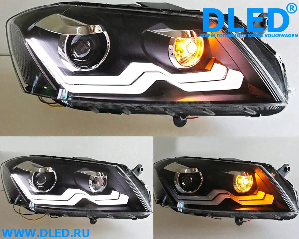 Передняя фара для Volkswagen Passat B7 2012-2015-0