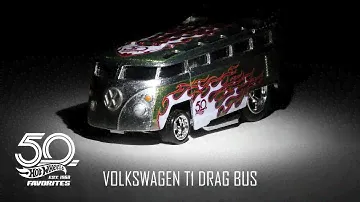 Hot Wheels 50th Favorites - Volkswagen T1 Drag Bus [2018]