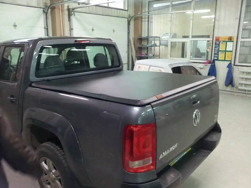 Мягкий трехсекционный тент Volkswagen Amarok I (2011+)-0