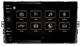 Штатное головное устройство Volkswagen Passat B8 2016+, Tiguan 2016+, Terramont, Golf 7 на Android 8.1 CARMEDIA MIB4-928-MQB