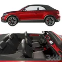Volkswagen T-Roc Cabriolet - Транспорт - 3D модель