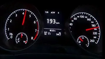 VW Touran 1.2 TSI Acceleration 0-190 Top Speed Test