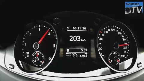 2013 VW Passat 2.0 TDI (140hp) - Autobahn-Test (1080p FULL HD)