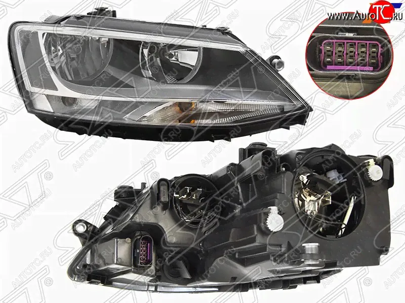 Правая фара SAT Volkswagen Jetta ( A6, A7) (2011-2022)