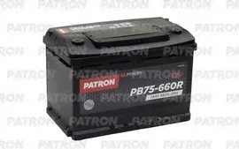 Аккумулятор Patron для Volkswagen Bora 1998-2005. Артикул PB75-660R