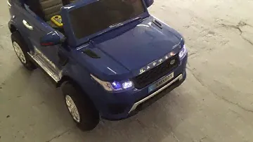 Детский электромобиль Range Rover Sport Blue 4WD 12V 2.4G - XMX601