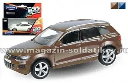 Масштабная модель в сборе и окраске «Volkswagen Touareg», 1:43, Autotime