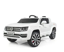Электромобиль для катания детей / белый/ Volkswagen Amarok