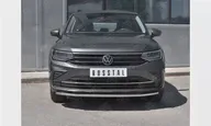 Защита переднего бампера d42 секции VOLKSWAGEN TIGUAN (NOT R-LINE) 2020-, RUSSTAL