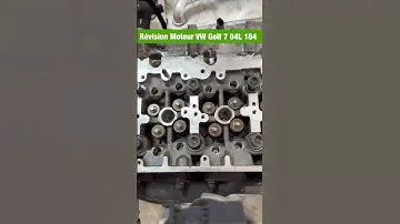 Revision moteur #volkswagengolf 7 Gtd chez #siligom_maroc