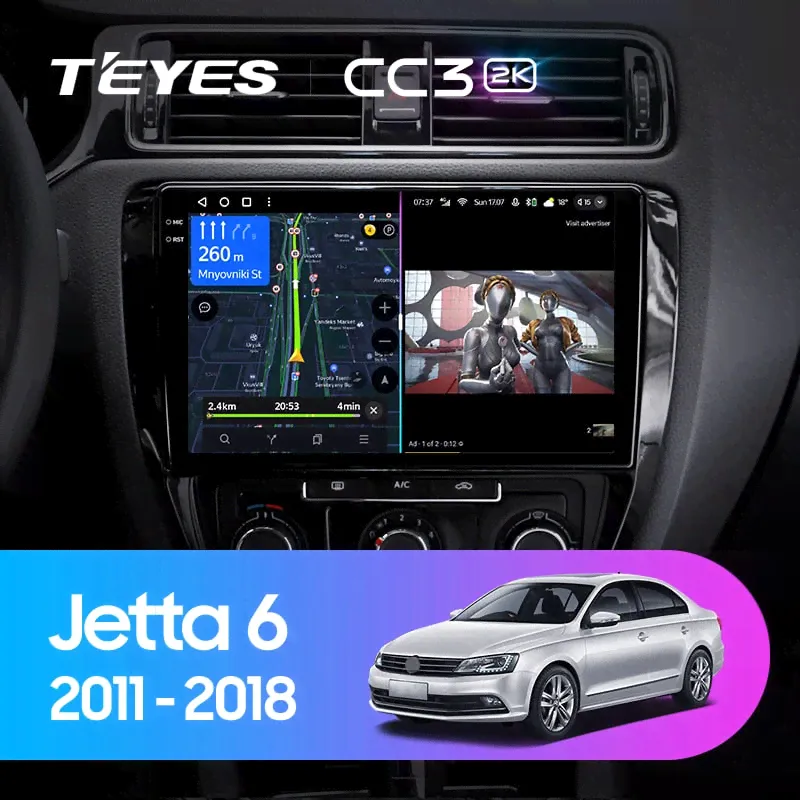 Teyes CC3 2K 360 6/128 Volkswagen Jetta 6 (2011-2018)-0