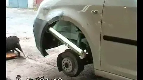 Как снять передний бампер с Фольксваген Кадди . BODY REPAIR
