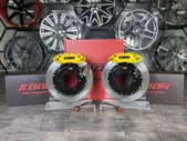 Тормозная тюнинг система VOLKSWAGEN Fox 1 поколение (1987-2011) ICOOH D45 (ротор до 330 мм) цвет: Бирюзовый, поршней: 4, задняя ось, D45-3072-T-0-0-0-0-0-0-0-0