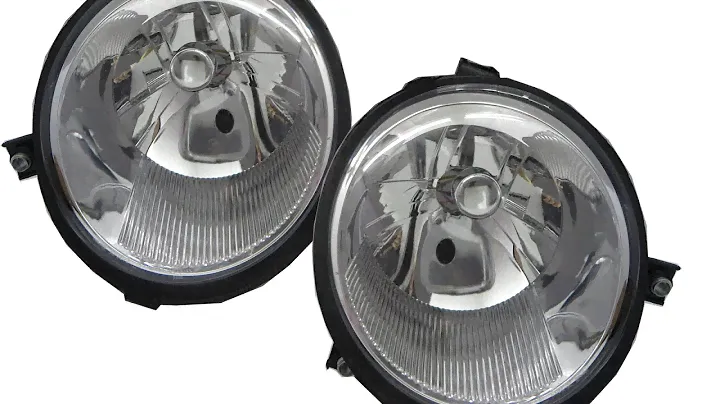CrazyTheGod LUPO 1998-2005 Crystal Headlight Headlamp Chrome for VW VOLKSWAGEN RHD