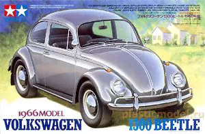 Tamiya 24136 1:24 Volkswagen 1300 Beetle 1966 model (Фольксваген 1300 «Жук», модель 1966 года)