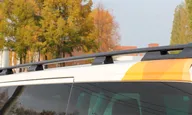 Рейлинги APS (Volkswagen T5/T6 (длинная база) Minivan 2003-->) Цвет: (Черный матовый) | 1214-БП-02