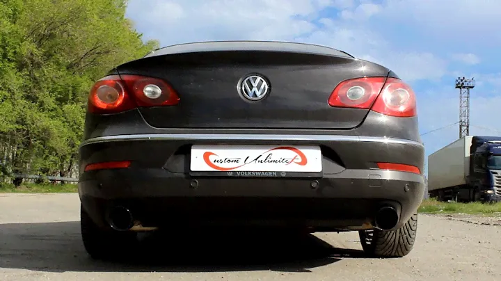 Custom Unlimited. VW Passat CC 3.6 VR6 custom exhaust