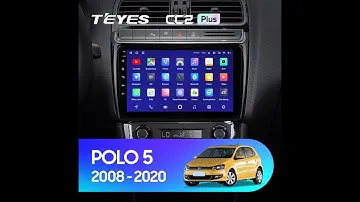 Установка магнитолы TEYES на Volkswagen POLO 5 2008-2020