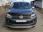 Защита переднего бампера двойная d76/42 Volkswagen Amarok 2009-2015