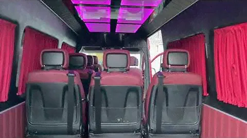 Переоборудование микроавтобуса Volkswagen Crafter LUX 8+1 2018