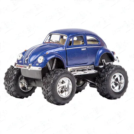 Автомобиль Volkswagen Classical Beetle Off Road 1967 KINSMART 1:32 в ассортименте-0