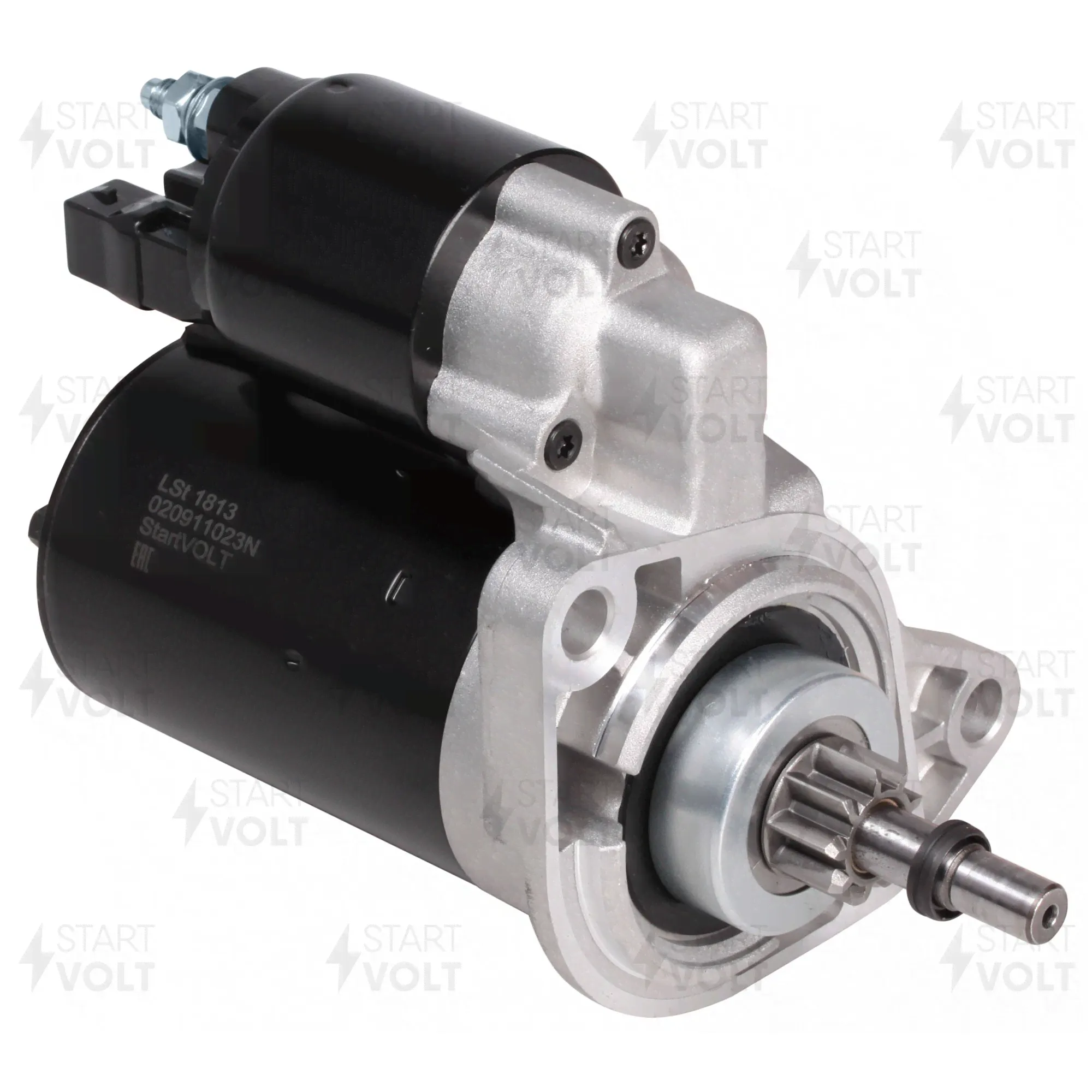 Стартер для Фольксваген Гольф 3 1991-2000, Volkswagen Golf 3 стартер STARTVOLT lst-1813, oem 0001107020-0