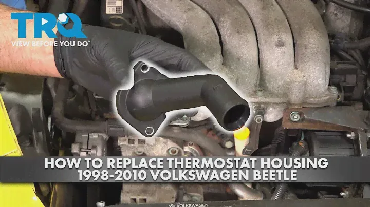 How to Replace Thermostat Housing 1998-2010 Volkswagen Beetle