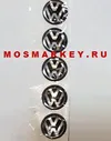 Логотипы VOLKSWAGEN для ключей KEYDIY - 14mm (комплект 5шт) силиконовые