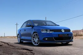 Сплиттер переднего бампера Volkswagen Jetta VI (2010-...)