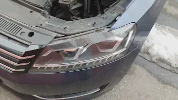 Passat B7 USA, Led фары