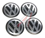 Эмблема диска колесного "VOLKSWAGEN чер." (6см) металл комплект 4шт. MASHINOKOM