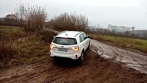 Фольксваген Тигуан 2.0 и Киа Соренто. Работа полного привода