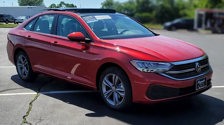 2023 VW Jetta 1.5T SE in King's Red Metallic