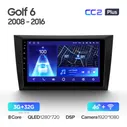 Магнитола Teyes CC2 Plus 4-32 Volkswagen Golf 6 2008 — 2016 9.0"