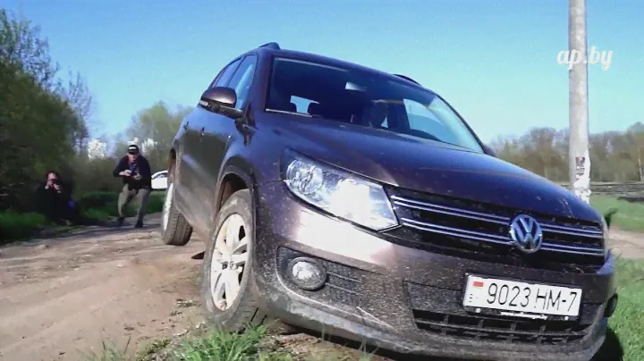 Фольксваген Тигуан 1.4 TSI передний привод: экстрим тест драйв Автопанорама