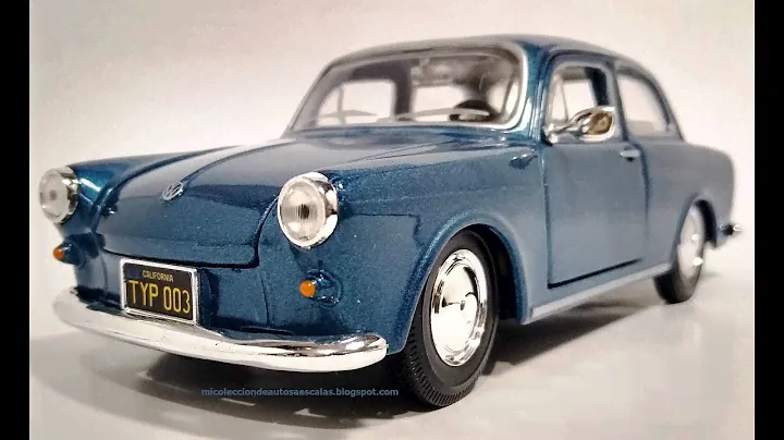 1967 Volkswagen Type 3 1600 Notchback Maisto 1:24