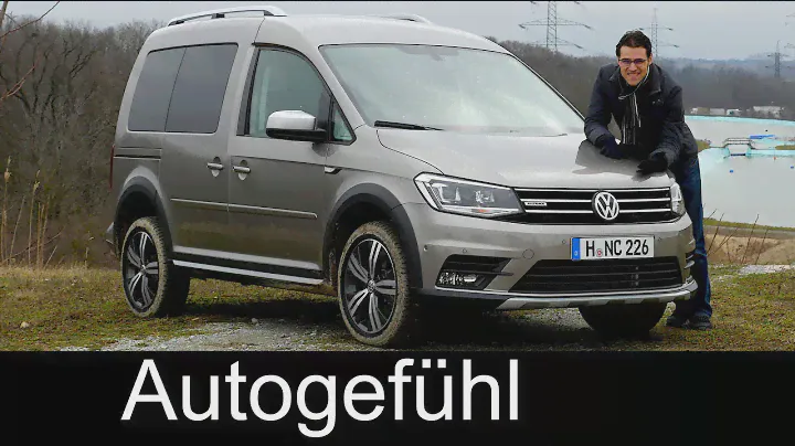 VW Volkswagen Caddy Alltrack FULL REVIEW Offroad test driven 4MOTION new crossover look neu