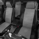 Чехлы для сидений экокожа Volkswagen Polo с 2010-2019 седан темно-серый VW28-0102-EC02