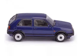 Масштабная модель 1:43 Volkswagen Golf GTi (Golf II) 1984 синий металлик