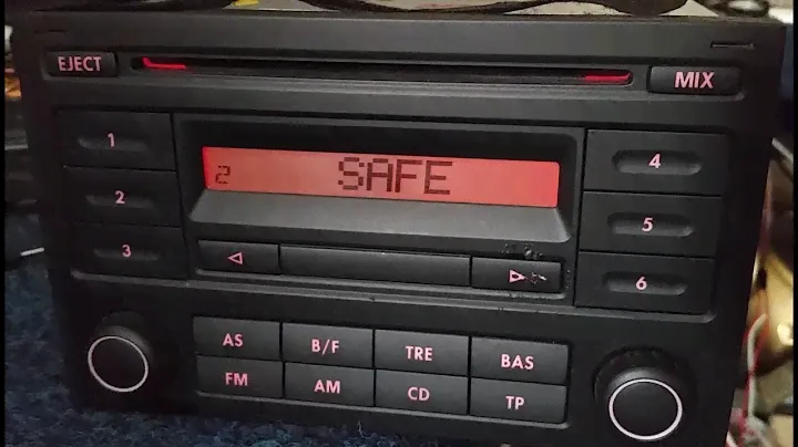 RCD 200 VWZ1Z5 BLAUPUNKT, radio code. How to unlock the radio code vw