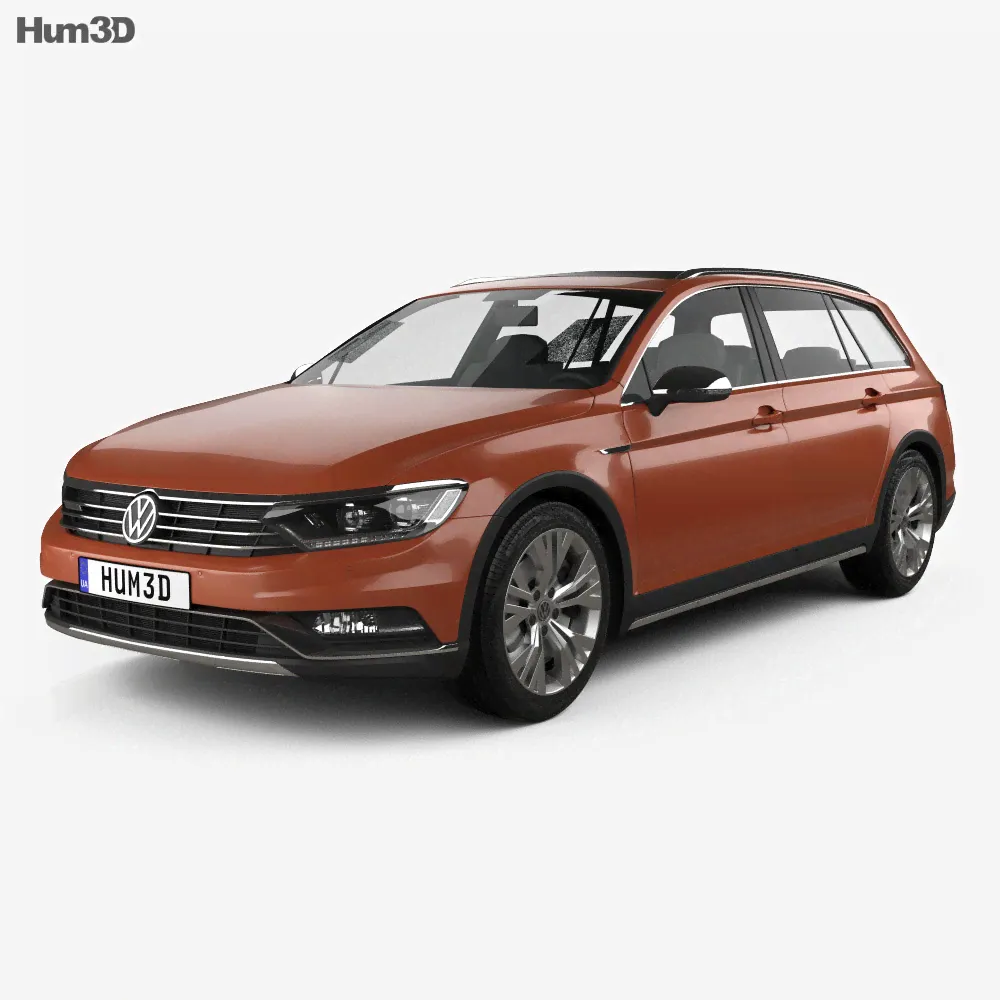 Volkswagen Passat (B8) Alltrack 2019 3D model-0