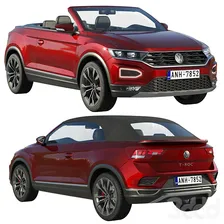 Volkswagen T-Roc Cabriolet - Транспорт - 3D модель