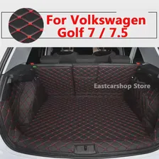 Для Volkswagen VW Golf 7 7,5 MK7 Автомобильный Коврик для заднего Багажника "Все Включено", Грузовой Поддон для Багажника, Водонепроницаемая Крышка Багажника, 2013-2019