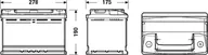 Аккумулятор Exide Classic * для Volkswagen Bora 1998-2005. Артикул EC700