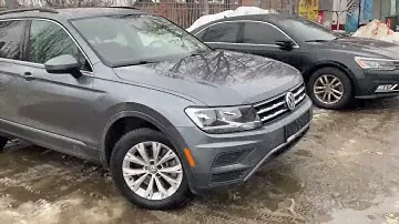 VW Tiguan 2020 года из США. Обзор, цена, комплектация.