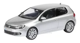 SCHUCO 1/43 VOLKSWAGEN Golf VI 3-doors 2009 silver