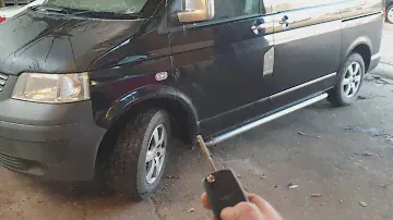 VW Transporter T5 Центральный замок не работает неисправность 01330